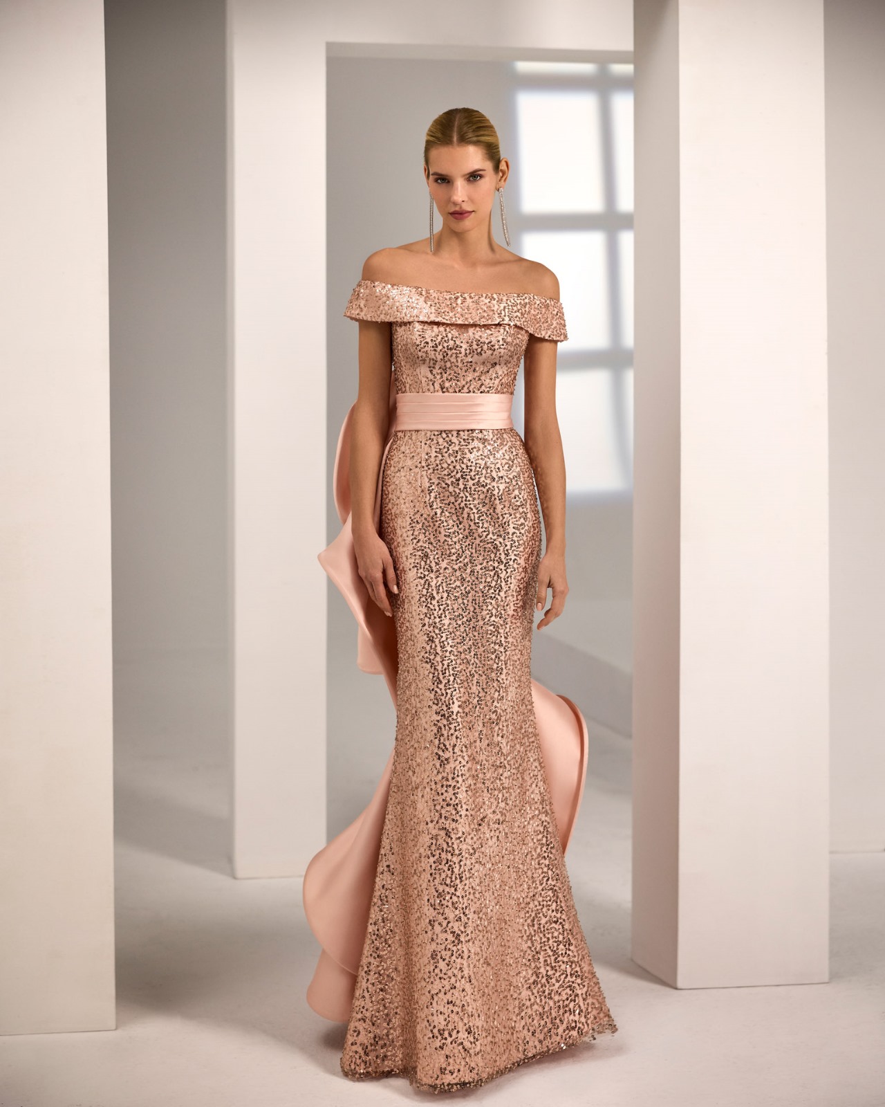 Vestido Madrina Marfil Barcelona