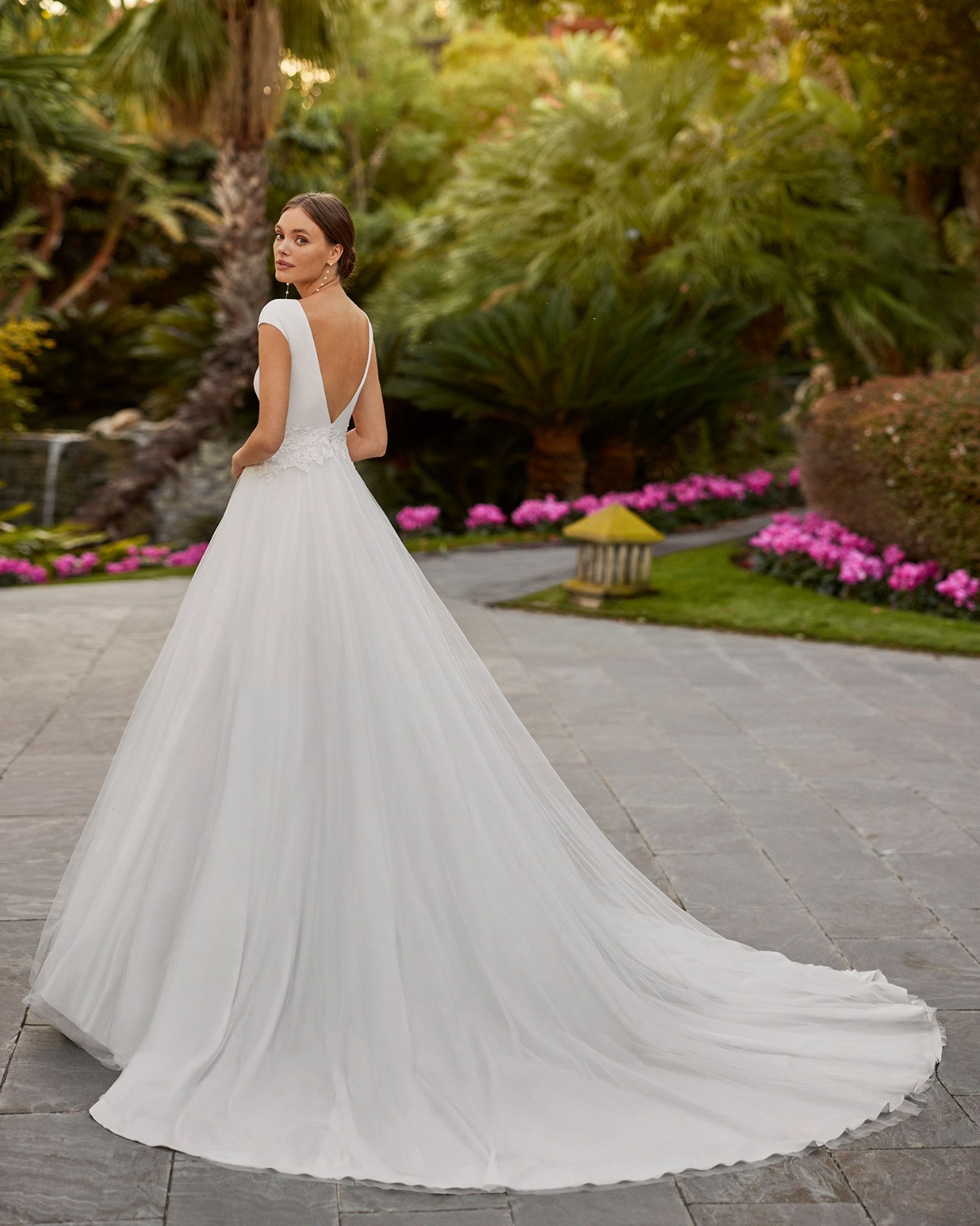 Vestido Novia Rosa Clará