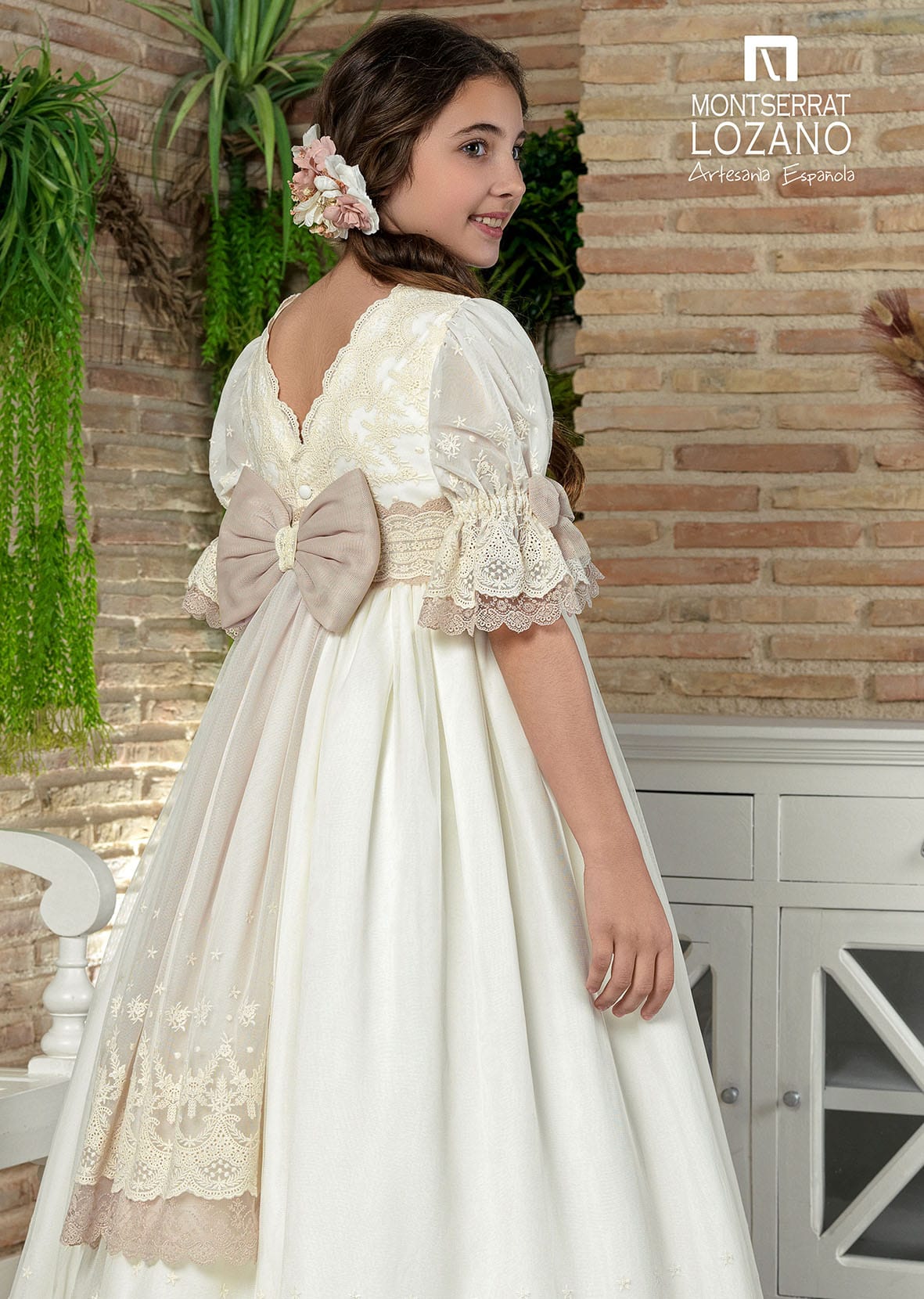 Comunión Niña Monserrat Lozano