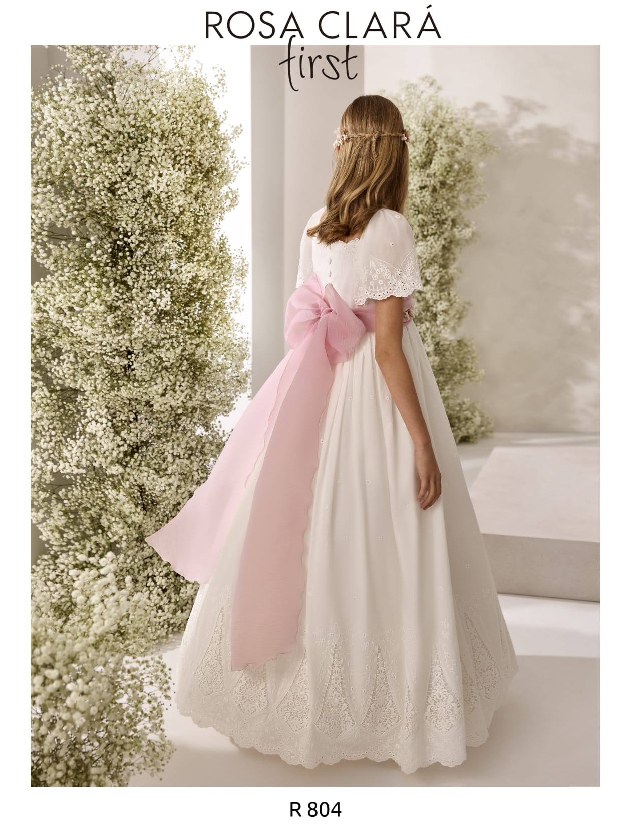 Comunión Niña Rosa Clará