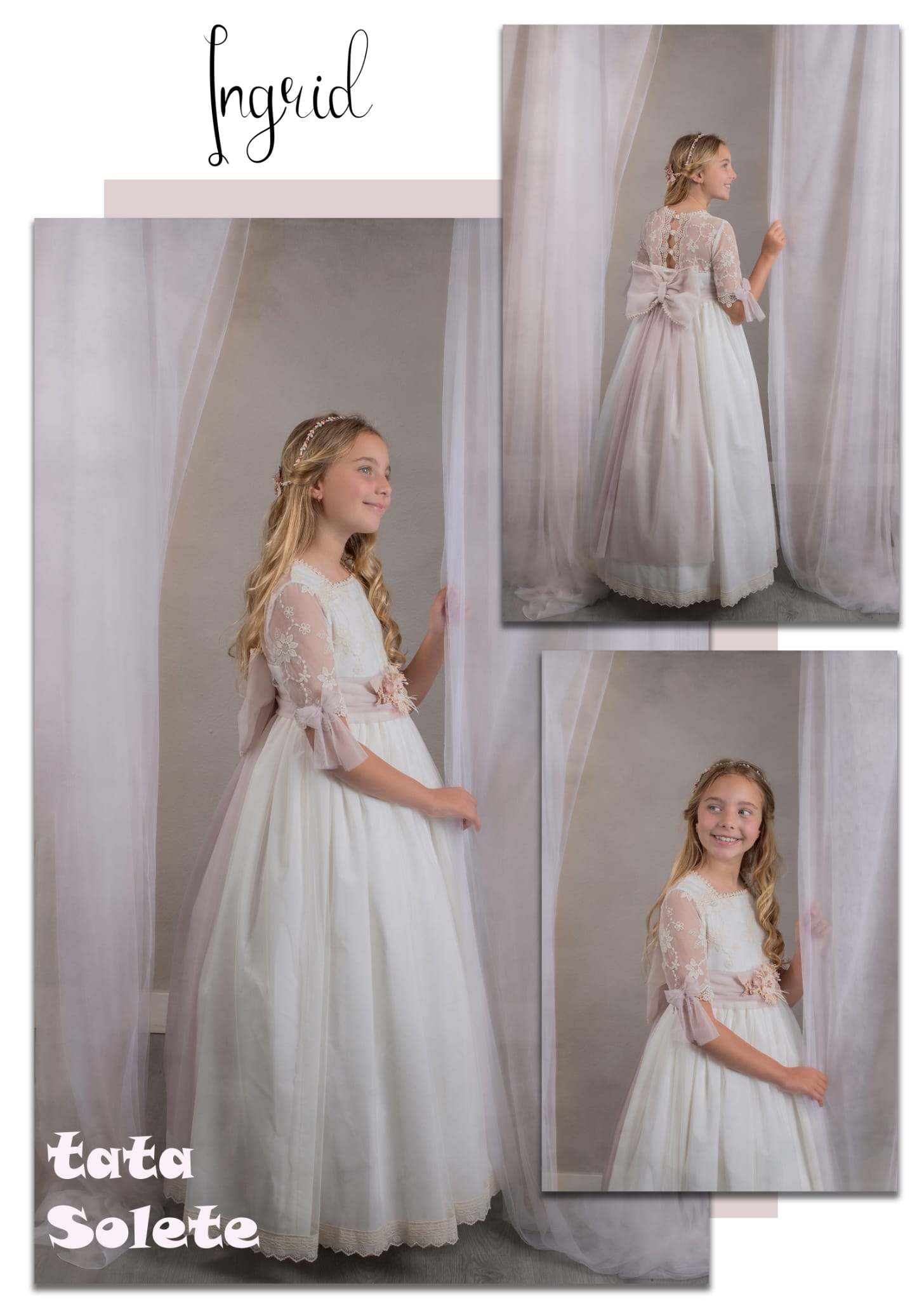 Comunión Niña Tata Solete