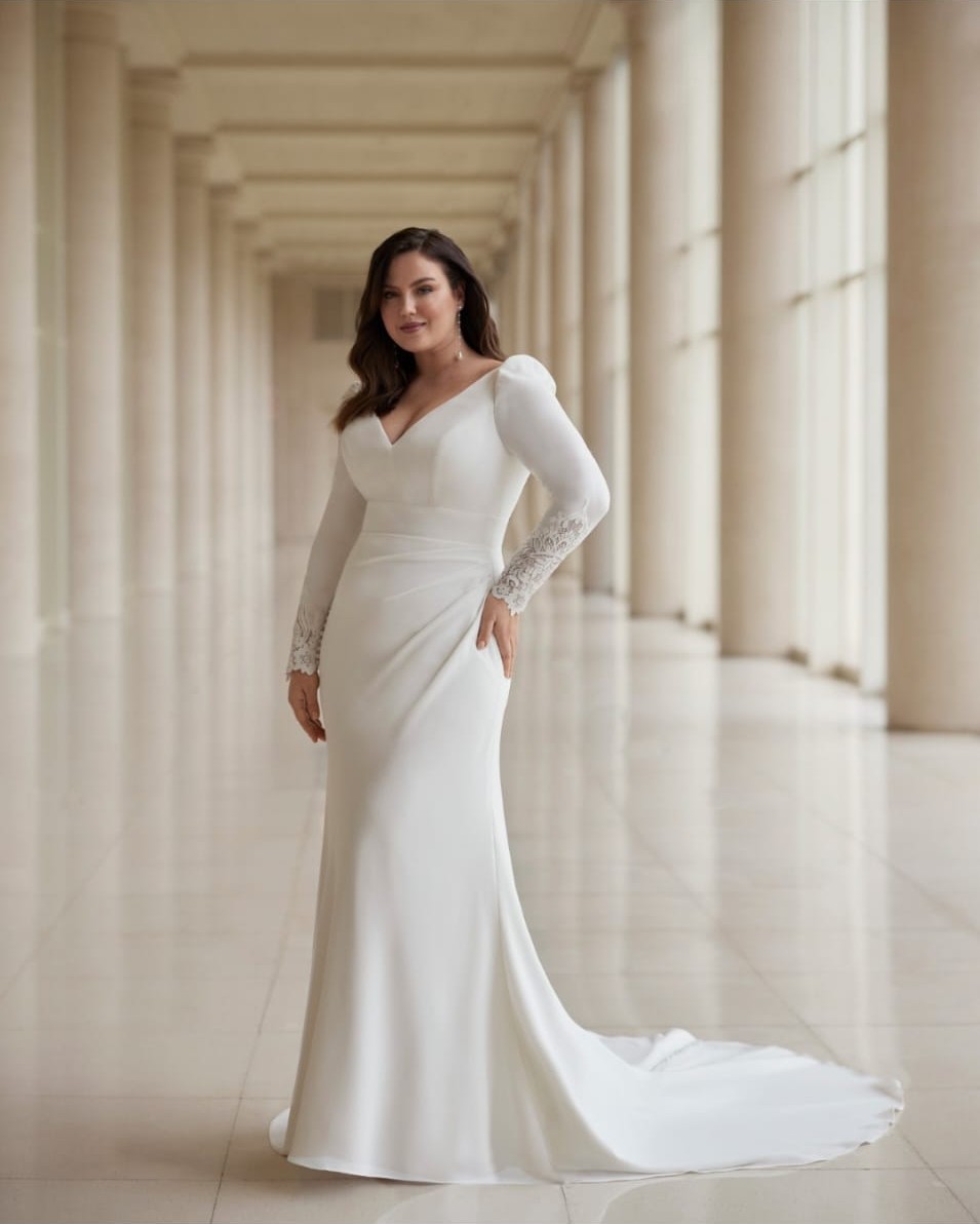 Vestido Novia Rosa Clará