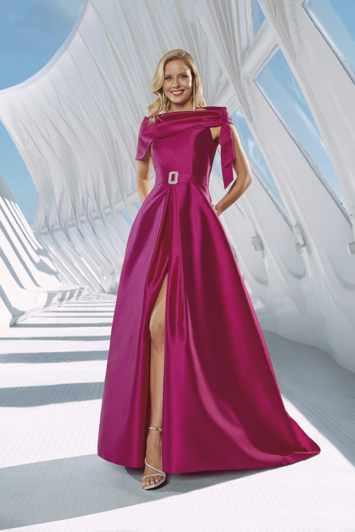 Vestido Largo de Fiesta Nati Jiménez