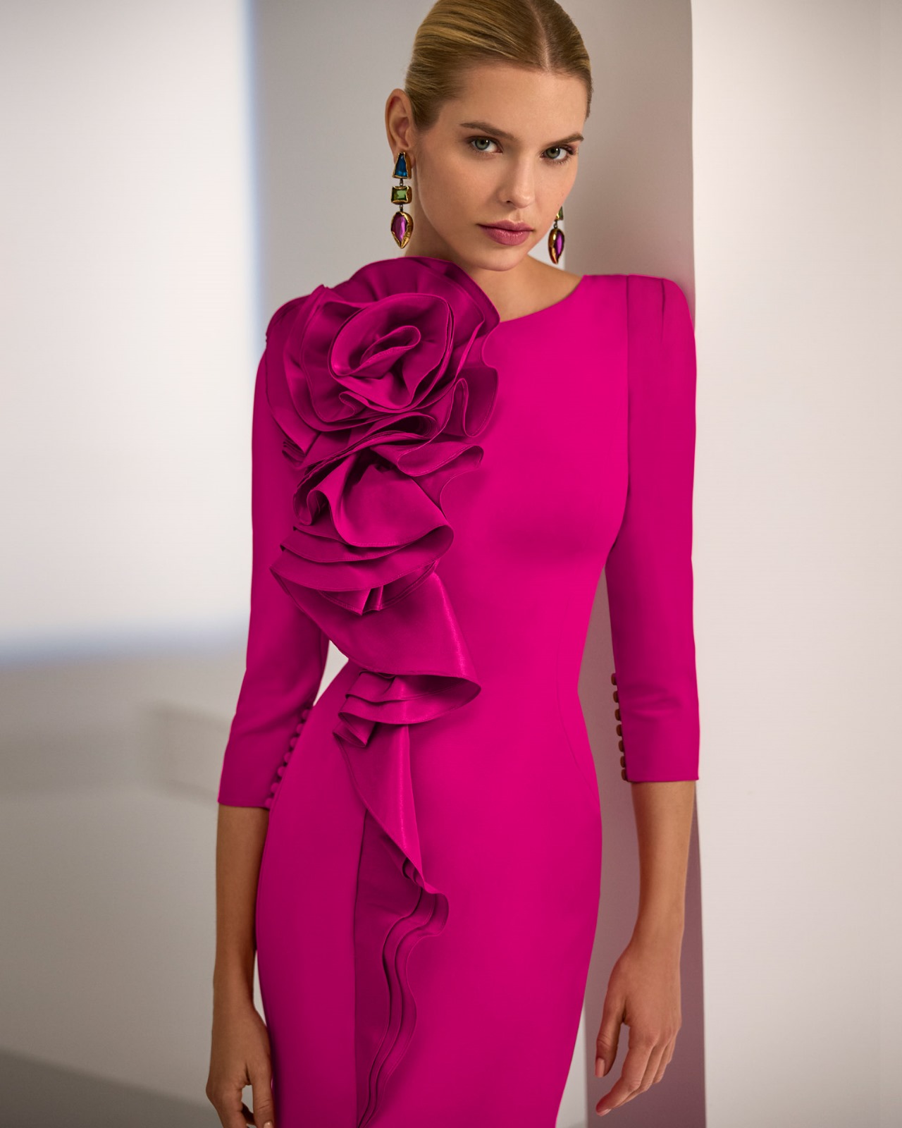 Vestido Madrina Marfil Barcelona