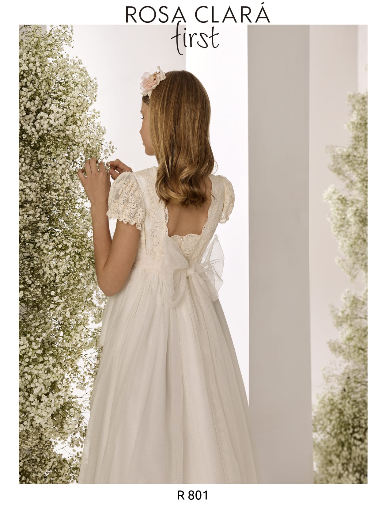 Comunión Niña Rosa Clará