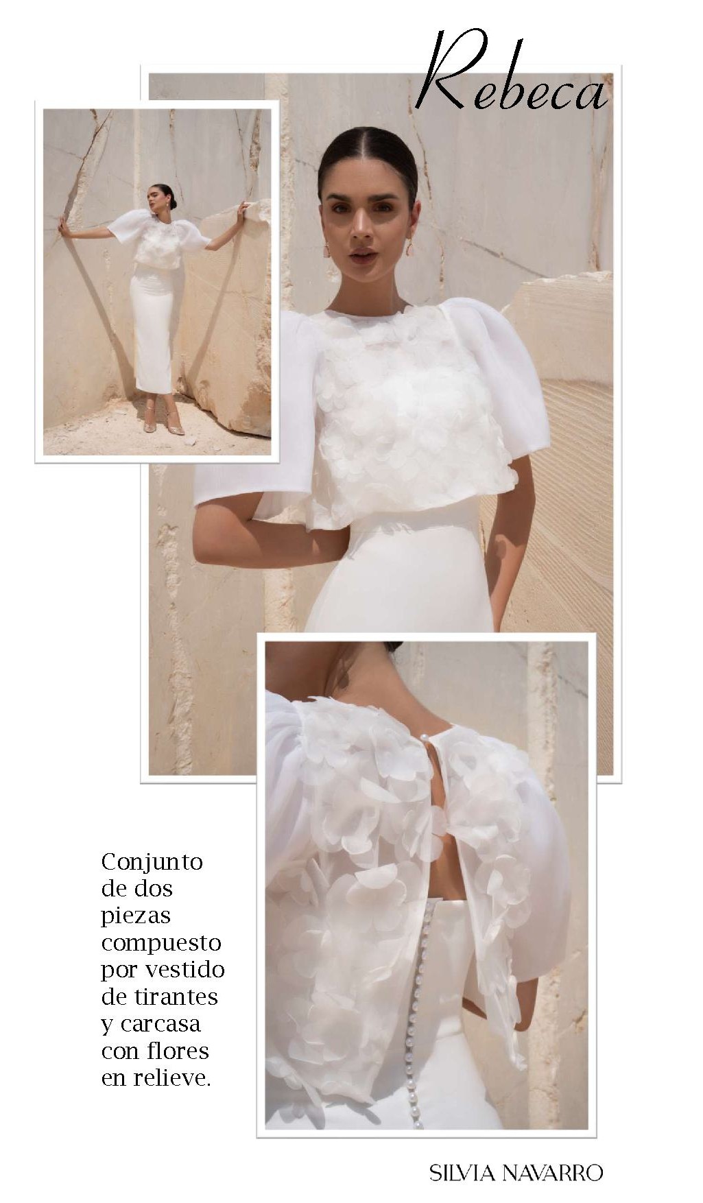 Vestido Novia Silvia Navarro