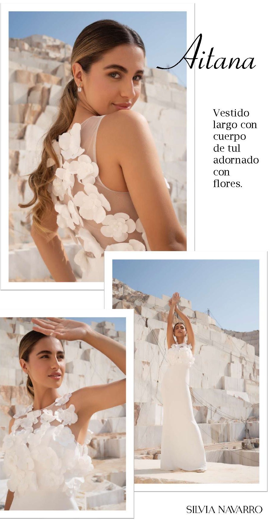 Vestido Novia Silvia Navarro