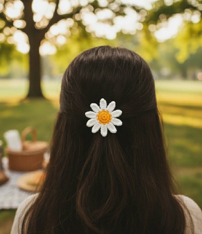 Dreamy Daisy Hair Clip