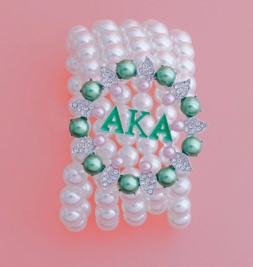 AKA Pearl and Bead Bracelet For Women | GENICX