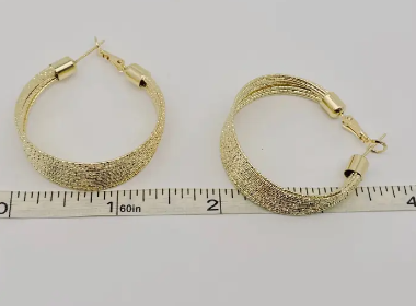 Multiple Layers Gold Hoop Earrings For Women | GENICX
