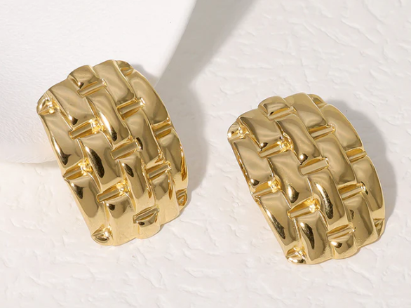  Gold Geometric Earrings For Women | GENICX