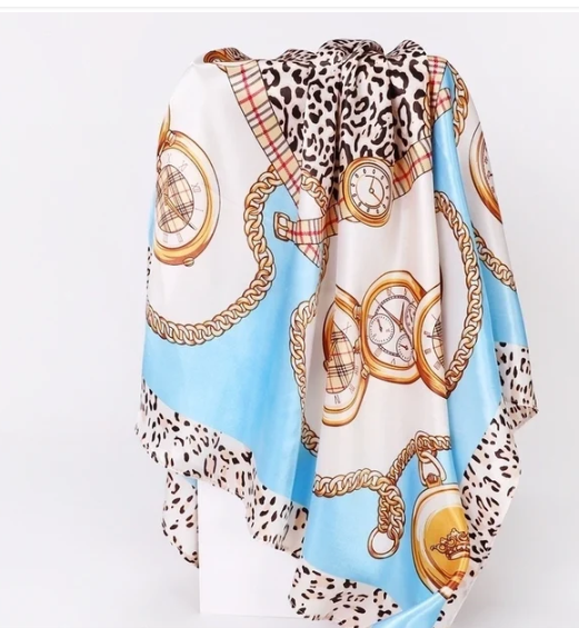 Head Hair Long Silk Scarfs For Women | GENICX