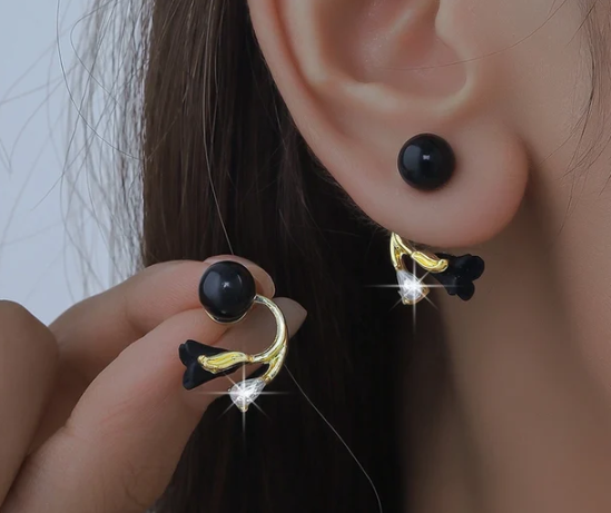 Pearl Flower Earrings For Women | GENICX