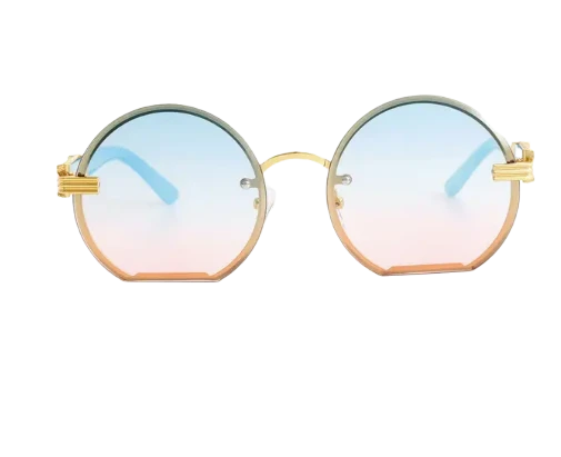 Round Gradient Sunglasses For Women | GENICX