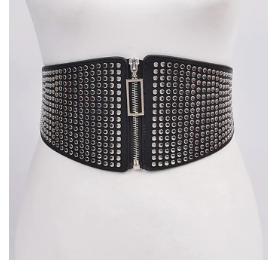Studded Wide Waist statement Belt for Women | GENICX