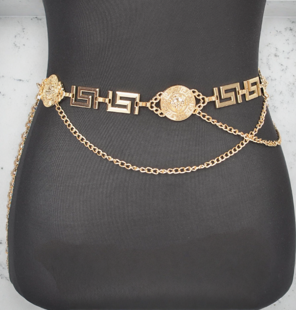 Gold Chain Belt For Women | GENICX 