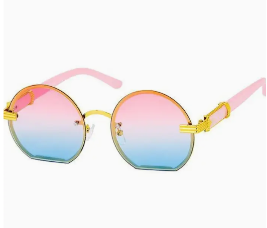 Round Gradient Sunglasses For Women | GENICX
