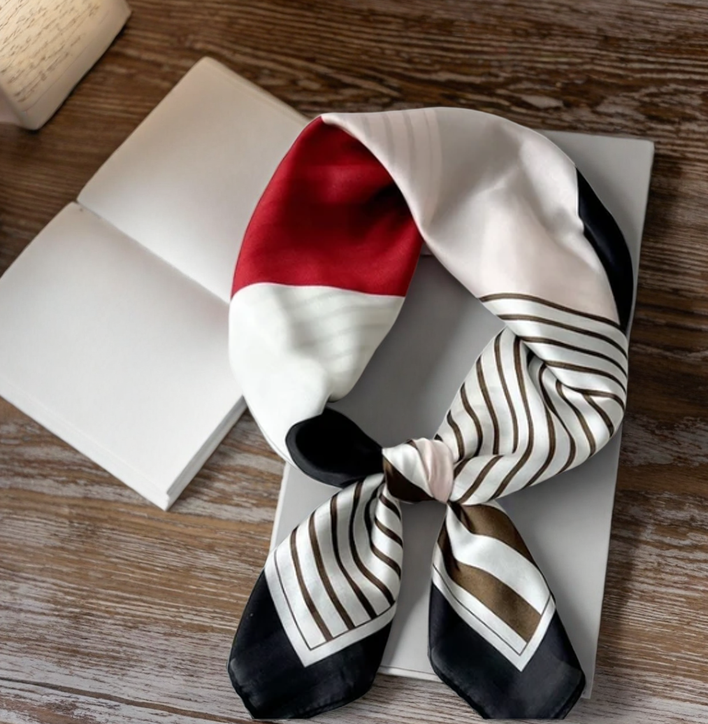 Square Silk Scarf For Women | GENICX