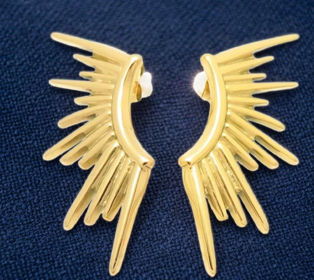 Small Sunburst Earrings For Women | GENICX