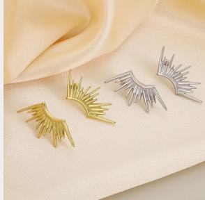Small Sunburst Earrings For Women | GENICX