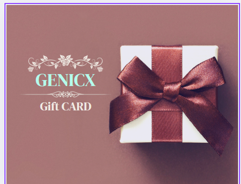 GENICX GIFT CARDS 