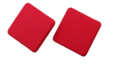  Large Square Stud Earrings for women - 8 colors | GENICX