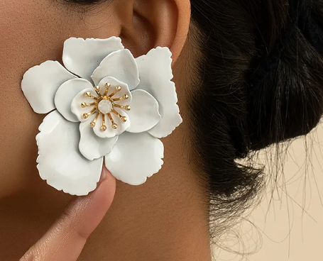 Floral Statement Earring | GENICX