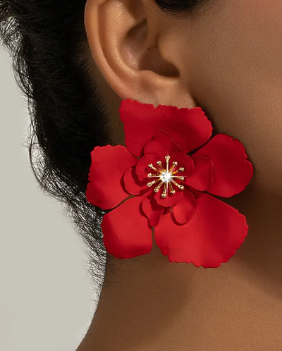 Floral Statement Earring | GENICX