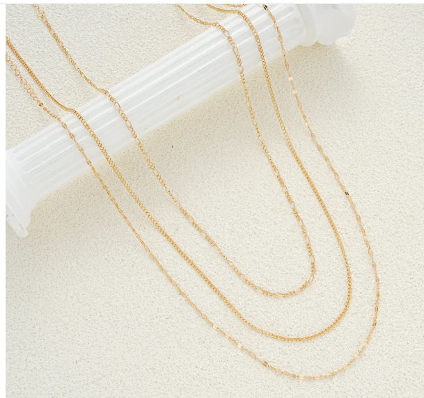  Sexy Bikini Beach Waist triple gold Body Chain Summer Jewelry Accessories for Women | GENICX