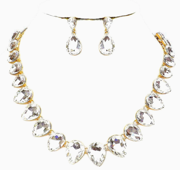 Elegant Crystal Necklace set For Women | GENICX