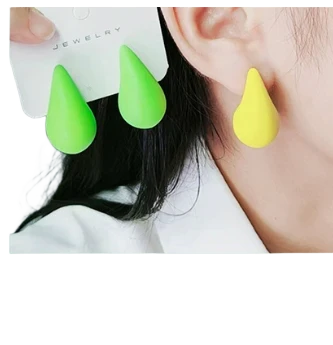 Large Teardrop Earrings for women- 7 colors | GENICX