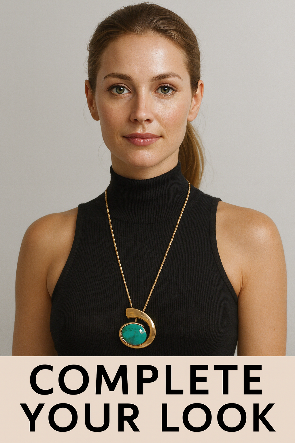 Gold-Plated Pendant Necklace | GENICX