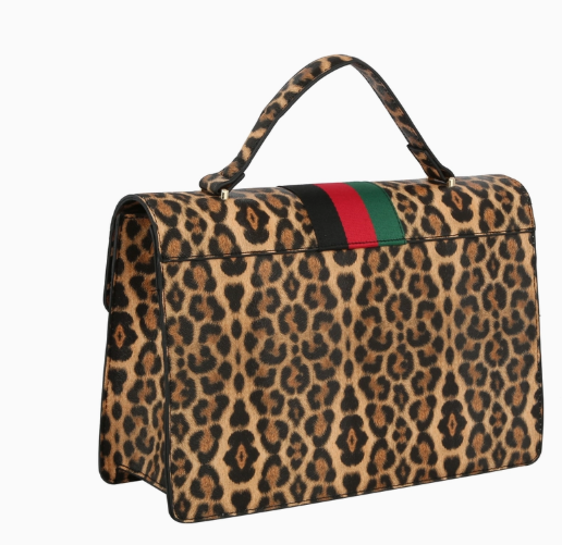 Leopard Print Handbag and Wallet Set| GENICX