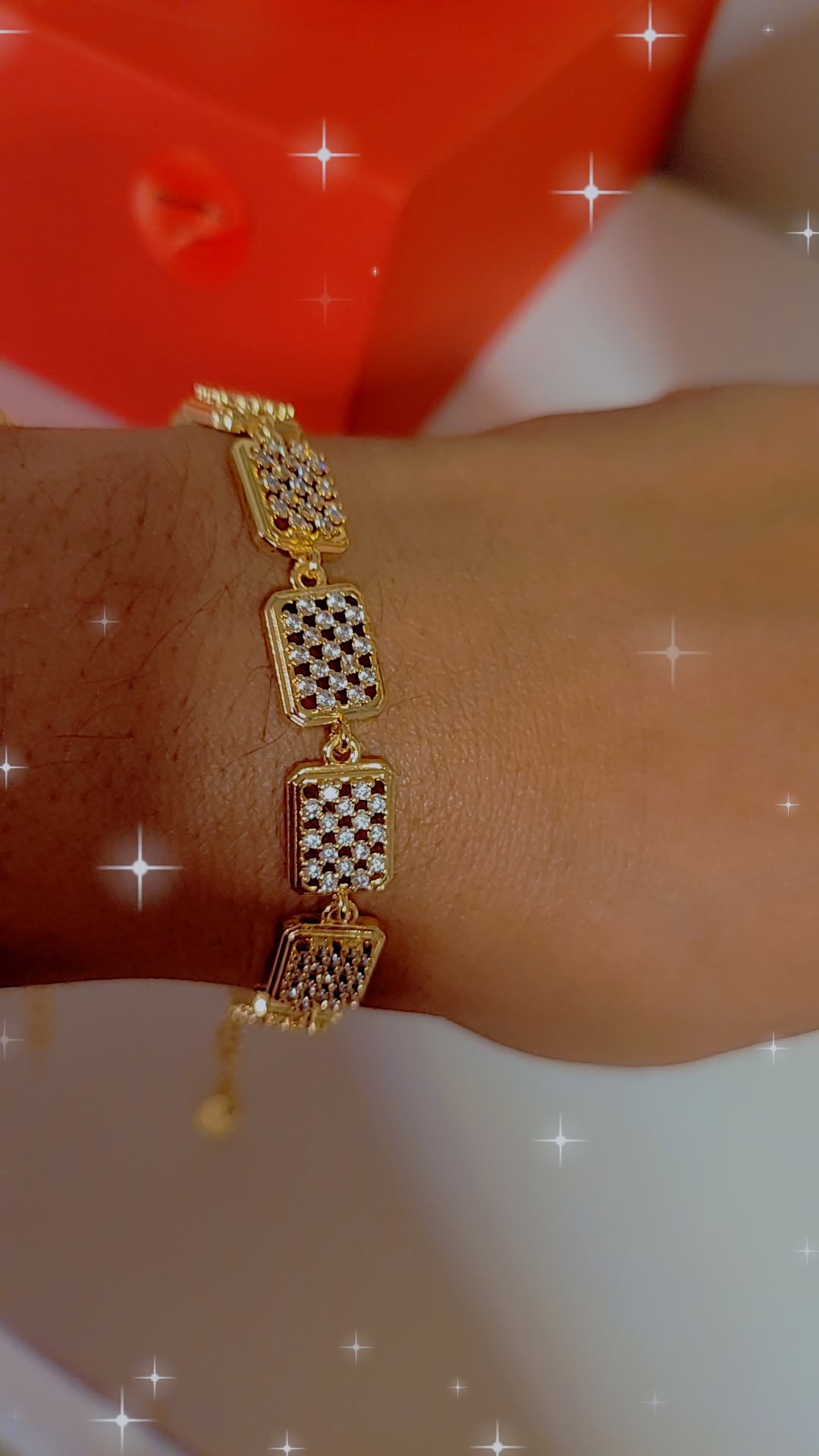 18k Gold-Plated Geometric Bracelet for women | GENICX