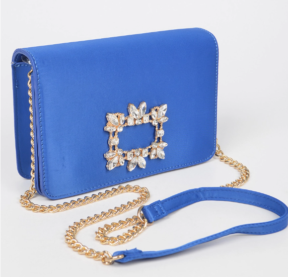 Satin Evening Clutch Bag - Two Colors | GENICX