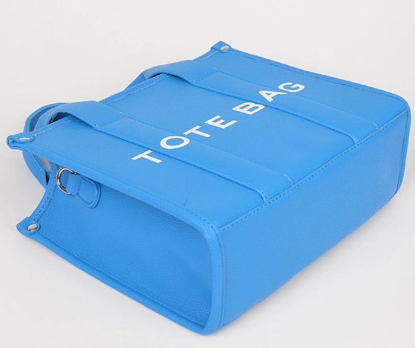 Blue Mini Tote Bag