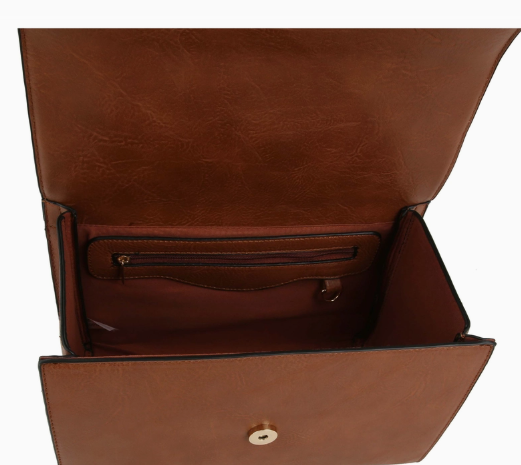 Stylish Brown Handbag and Wallet Set| GENICX