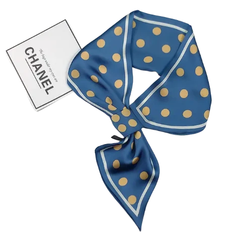 Elegant Silk Neck Scarf | GENICX