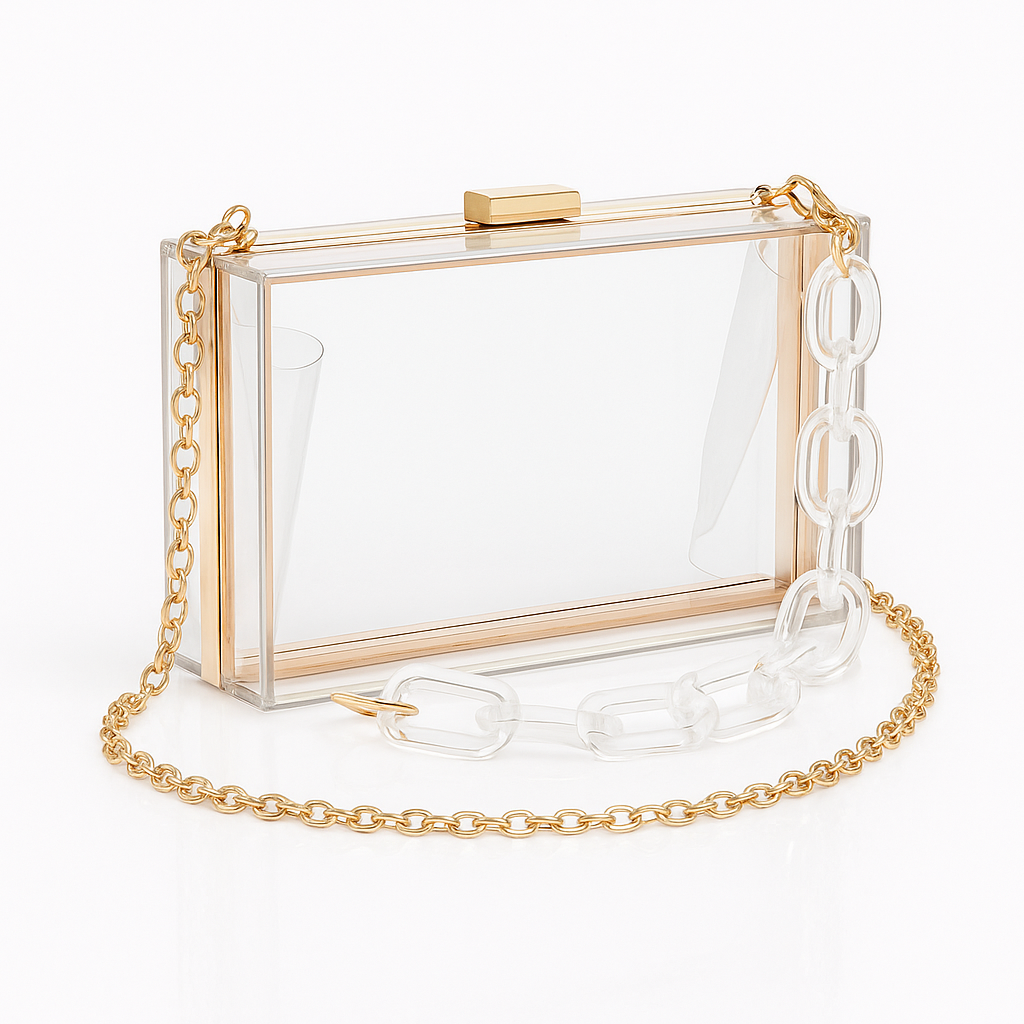 Acrylic Transparent Clutch Bag | GENICX