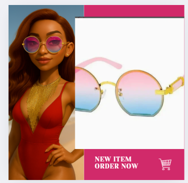 Round Gradient Sunglasses For Women | GENICX