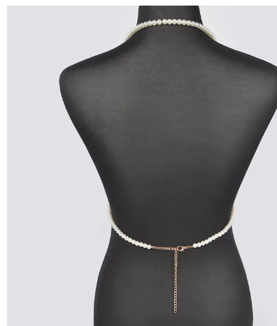 Pearl Beaded Halter Top | GENICX