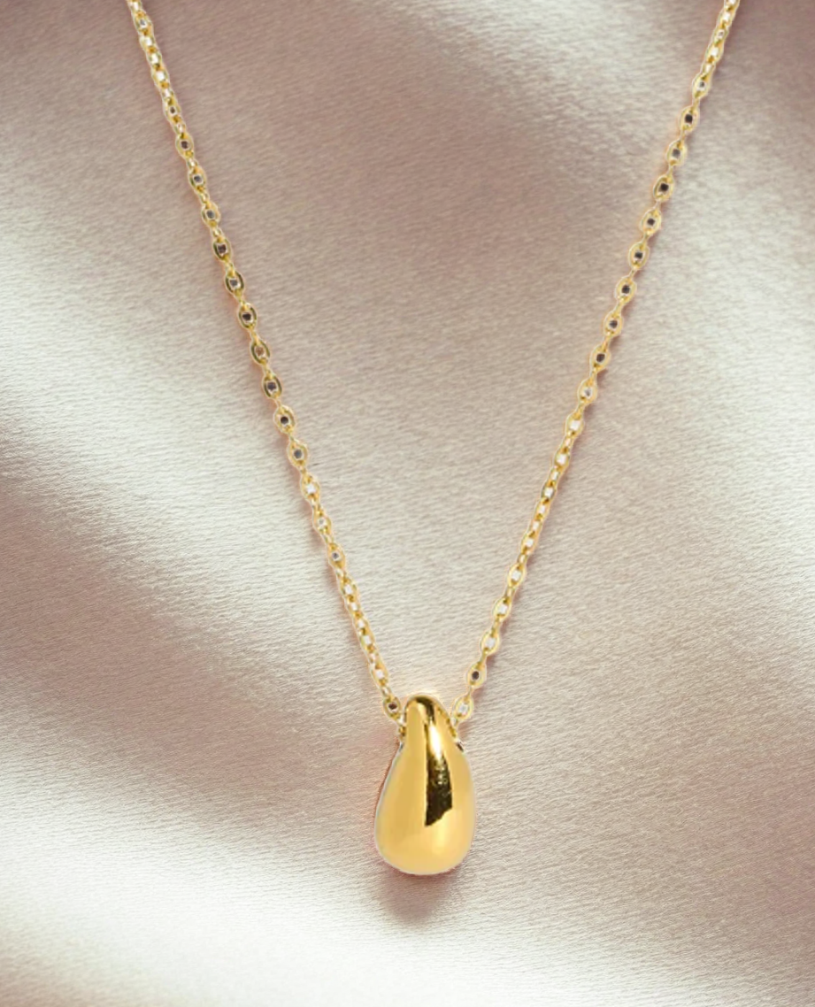 Small Teardrop Pendant Necklace | GENICX