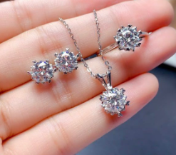 Elegant round necklace Jewelry Set For Women | GENICX