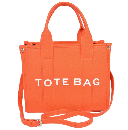 Orange Mini Tote Bag | GENICX