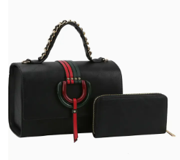 Stylish Brown Handbag and Wallet Set| GENICX