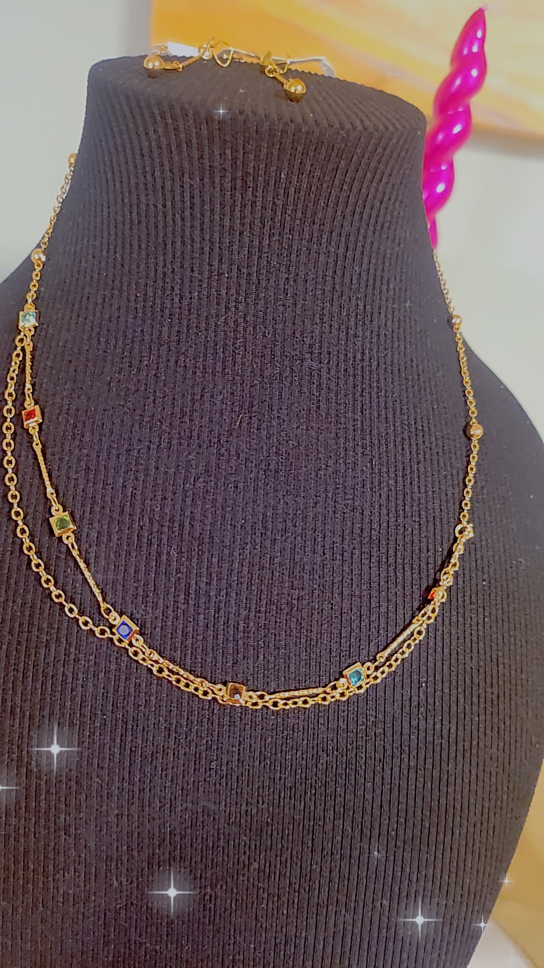 Elegant 18K Necklace Gold-Plated Jewelry Set for women | GENICX
