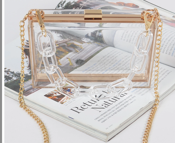 Acrylic Transparent Clutch Bag | GENICX