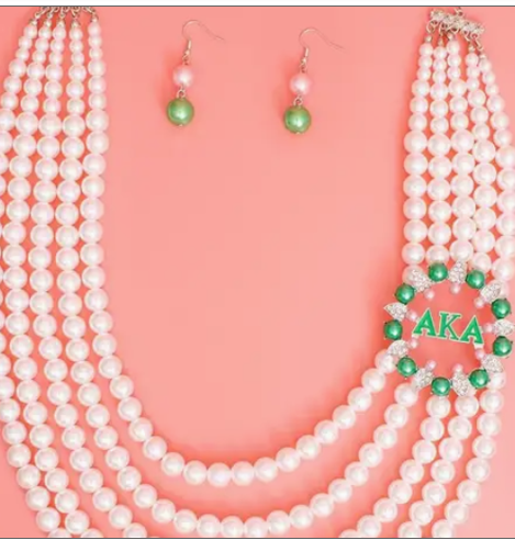 AKA Pearl and Bead Bracelet For Women | GENICX