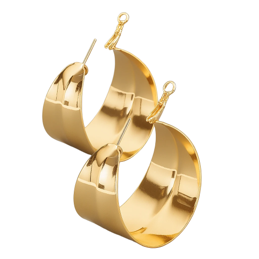 Gold Hoop Earrings | GENICX