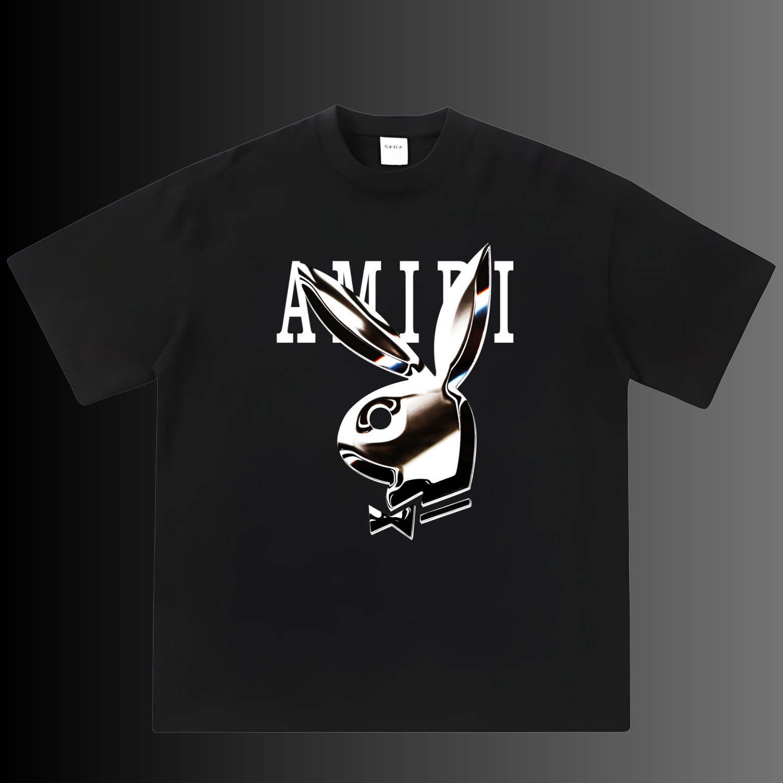 Camiseta oversize con un estampado Amiri